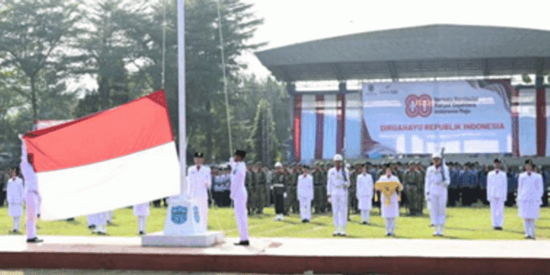 Upacara Hari Ulang Tahun Ke-80 Kemerdekaan Republik Indonesia Tingkat Kota Banjar Tahun 2025